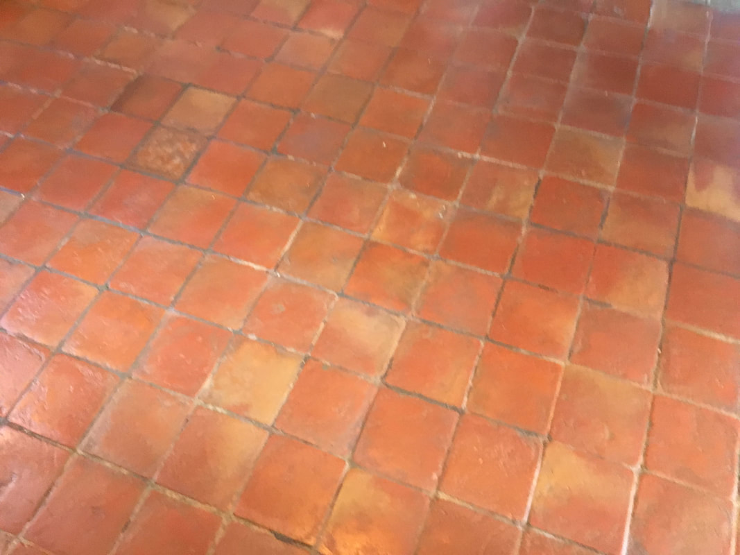 quarry tile floor image