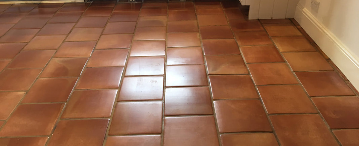 Floor Cleaning And Restoration, Sanding Terracotta Floor Tiles